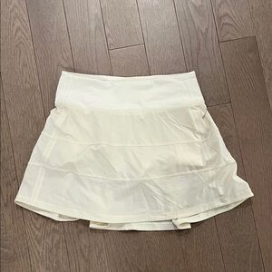 Lululemon White Tennis Skirt
